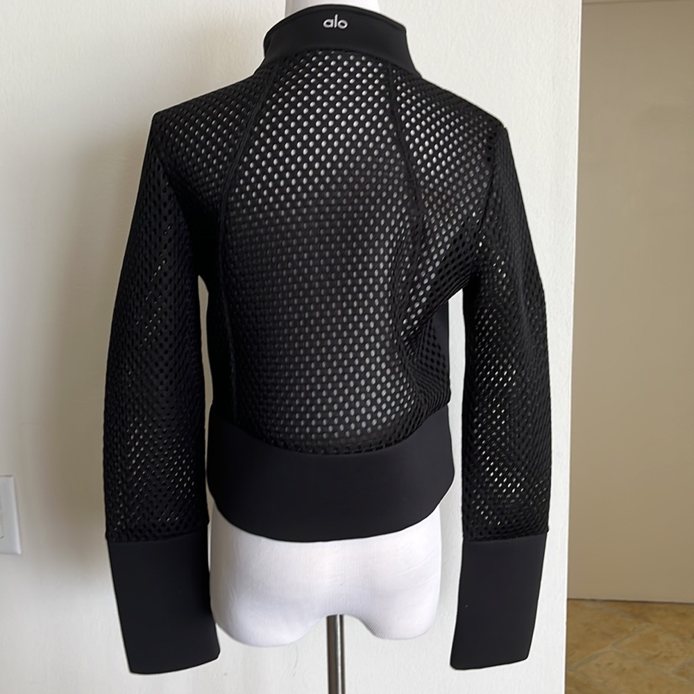Woman’s jacket, ALO, yoga size medium black - Picture 5 of 10